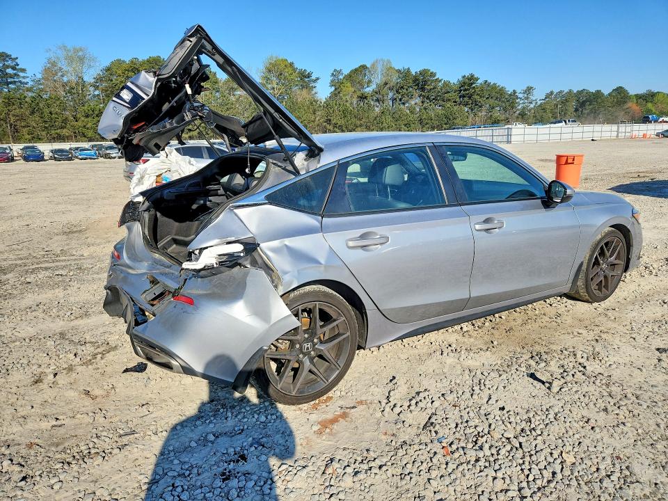 2024 Honda Civic VIN 19XFL1H8XRE007222 COPART salvage auction — REAR END, Ga - Cert Of Title-Salvage, sold $7,900 on 2026-07-09 (photo 3)