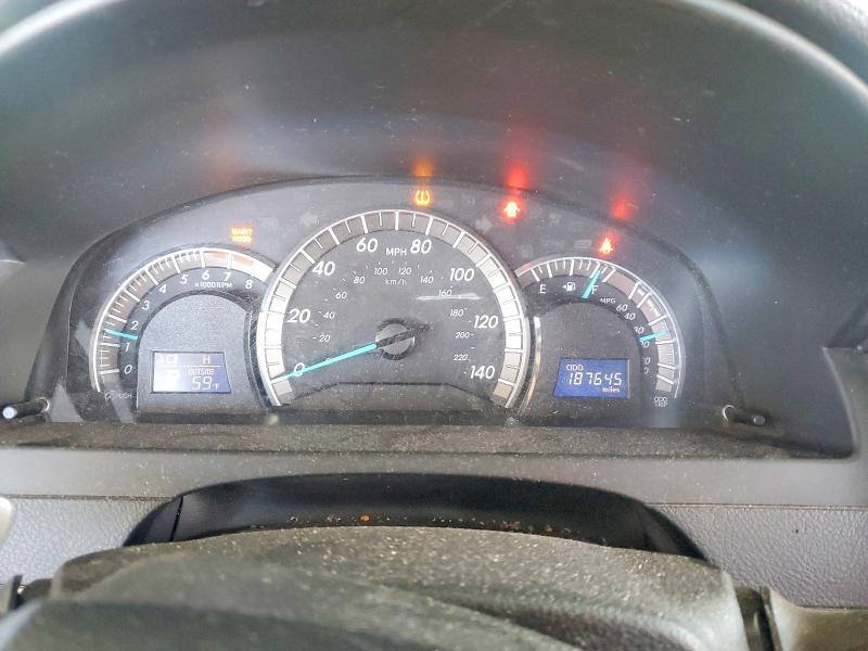 2013 Toyota Camry VIN 4T1BF1FK6DU286582 COPART salvage auction — REAR END, Ca - Salvage Certificate, sold $1,800 on 2026-07-02 (photo 9)