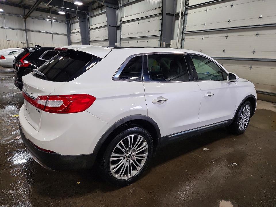 2016 Lincoln Mkx VIN 2LMTJ8LR1GBL43556 COPART salvage auction — FRONT END, Mn - Cert Of Title-Salvage, sold $2,050 on 2026-07-02 (photo 3)