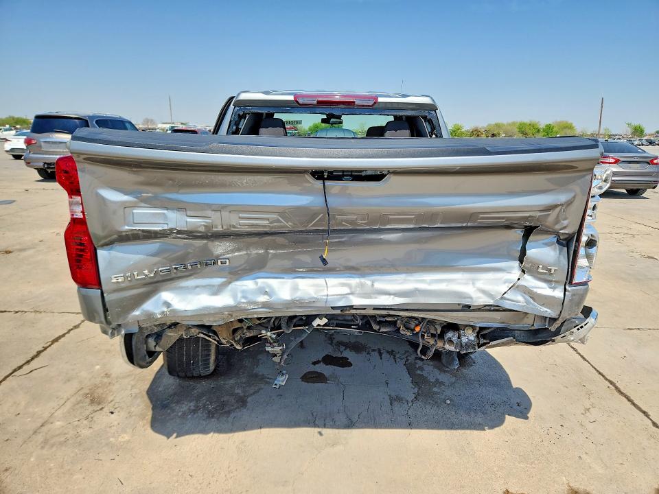 2024 Chevrolet Silverado 1500 VIN 1GCPACEK0RZ243811 COPART salvage auction — REAR END, Tx - Salvage Vehicle Title, sold $6,400 on 2026-07-09 (photo 6)