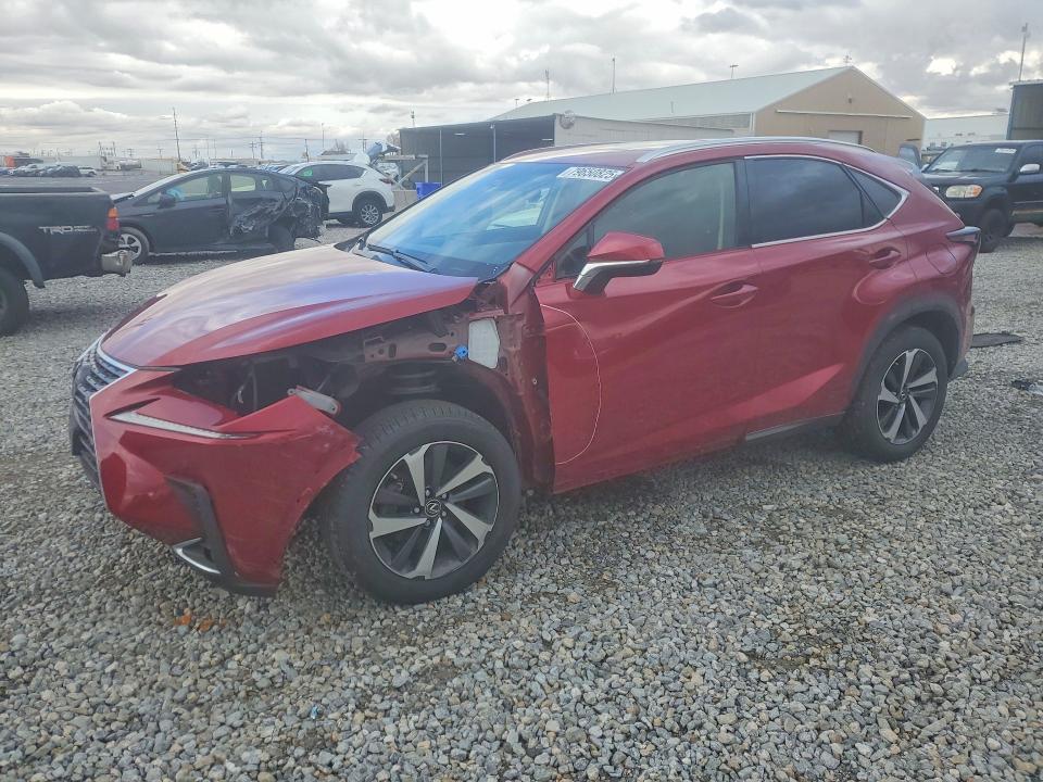 2018 Lexus Nx VIN JTJYARBZ9J2114209 COPART salvage auction — FRONT END, Salvage Title, sold $275 on 2026-07-30 (photo 1)