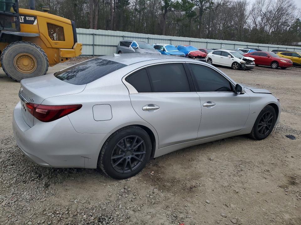 2019 Infiniti Q50 VIN JN1CV7AP0KM110175 COPART salvage auction — FRONT END, Ga - Cert Of Title-Salvage, sold $2,950 on 2026-07-14 (photo 3)