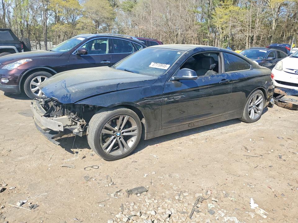 2014 BMW 4er VIN WBA3N7C59EK220664 COPART salvage auction — FRONT END, Ga - Cert Of Title-Salvage, sold $1,450 on 2026-07-02 (photo 1)