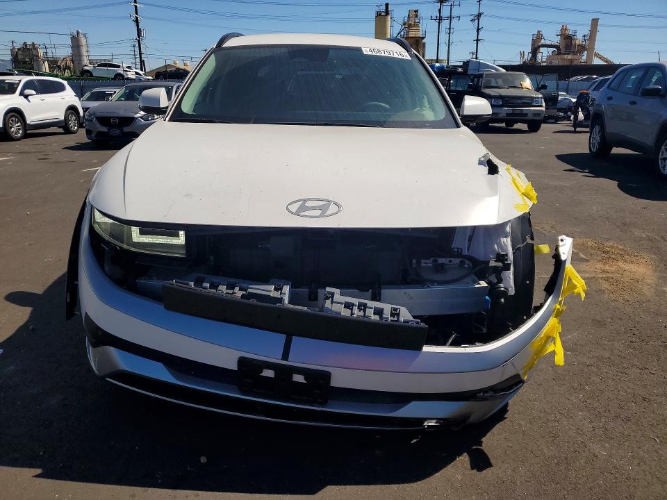 2025 Hyundai Ioniq VIN 7YAKN4DA6SY028029 COPART salvage auction — FRONT END, Ca - Salvage Certificate, sold $12,200 on 2026-07-08 (photo 5)