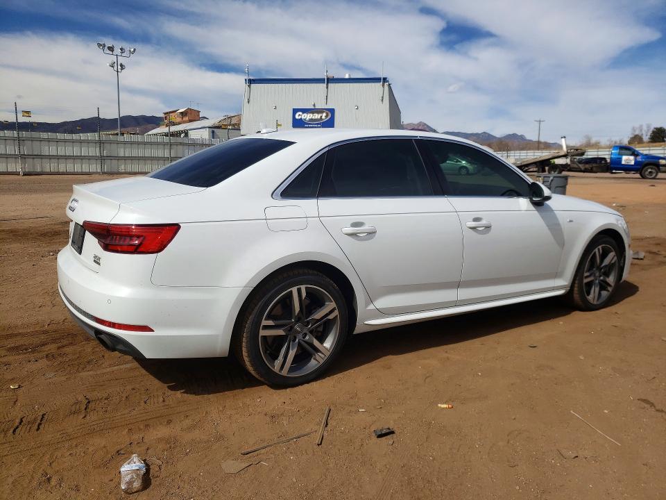 2017 Audi A4 VIN WAUENAF46HN048508 COPART salvage auction — MECHANICAL, Salvage Title, sold $250 on 2026-08-03 (photo 3)