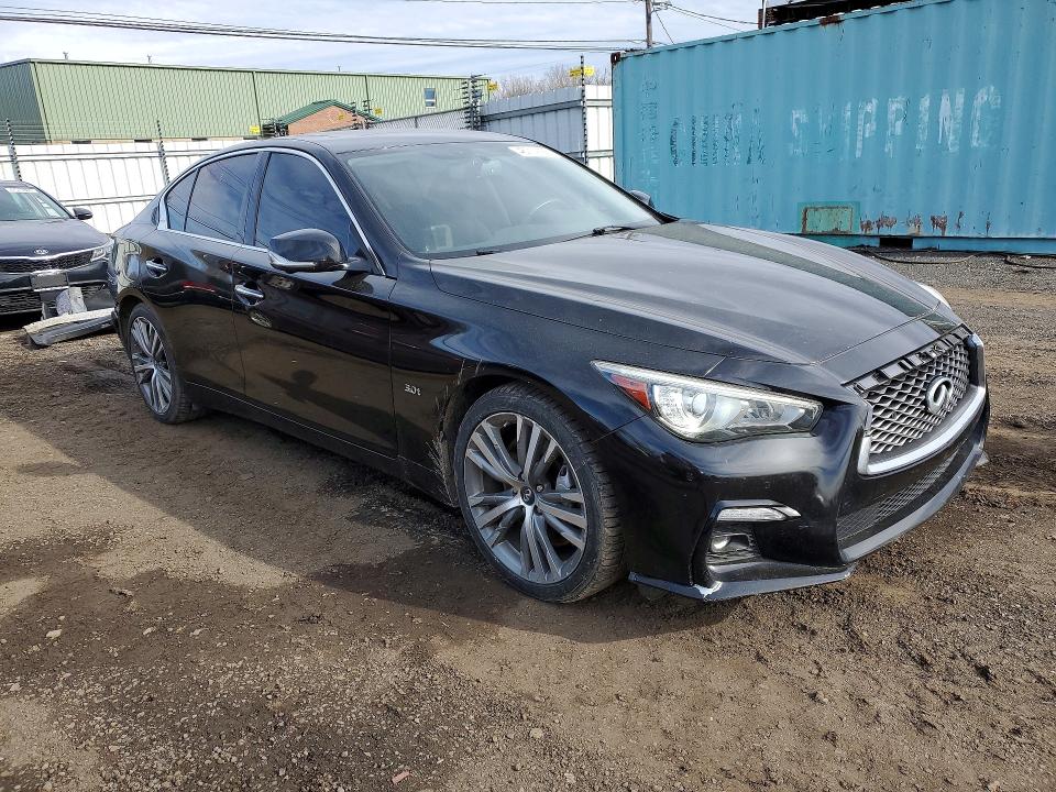 2019 Infiniti Q50 VIN JN1EV7AR5KM550340 COPART salvage auction — REAR END, Ct - Cert Of Title-Salvage, sold $5,600 on 2026-07-17 (photo 4)