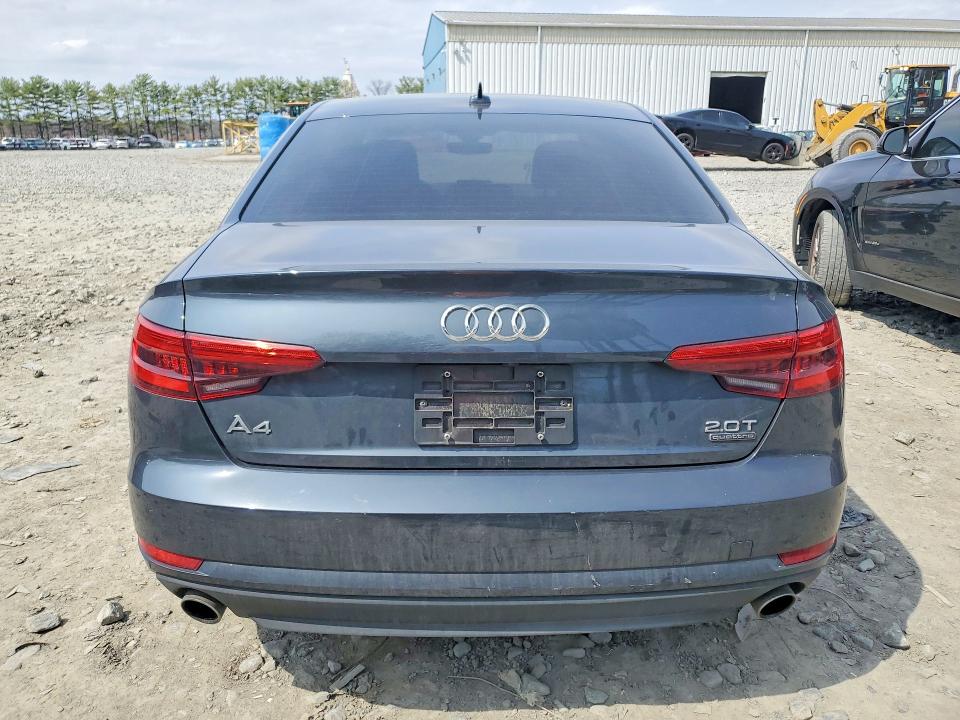 2017 Audi A4 VIN WAUANAF44HN041135 COPART salvage auction — FRONT END, Id - Salvage Certificate Of Title, sold $2,800 on 2026-07-22 (photo 6)