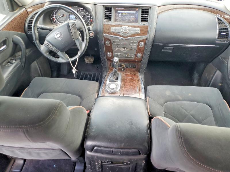 2017 Nissan Armada VIN JN8AY2ND5H9007686 COPART salvage auction — FRONT END, TX - CERTIFICATE OF TITLE (P), sold $2,950 on 2026-07-28 (photo 8)
