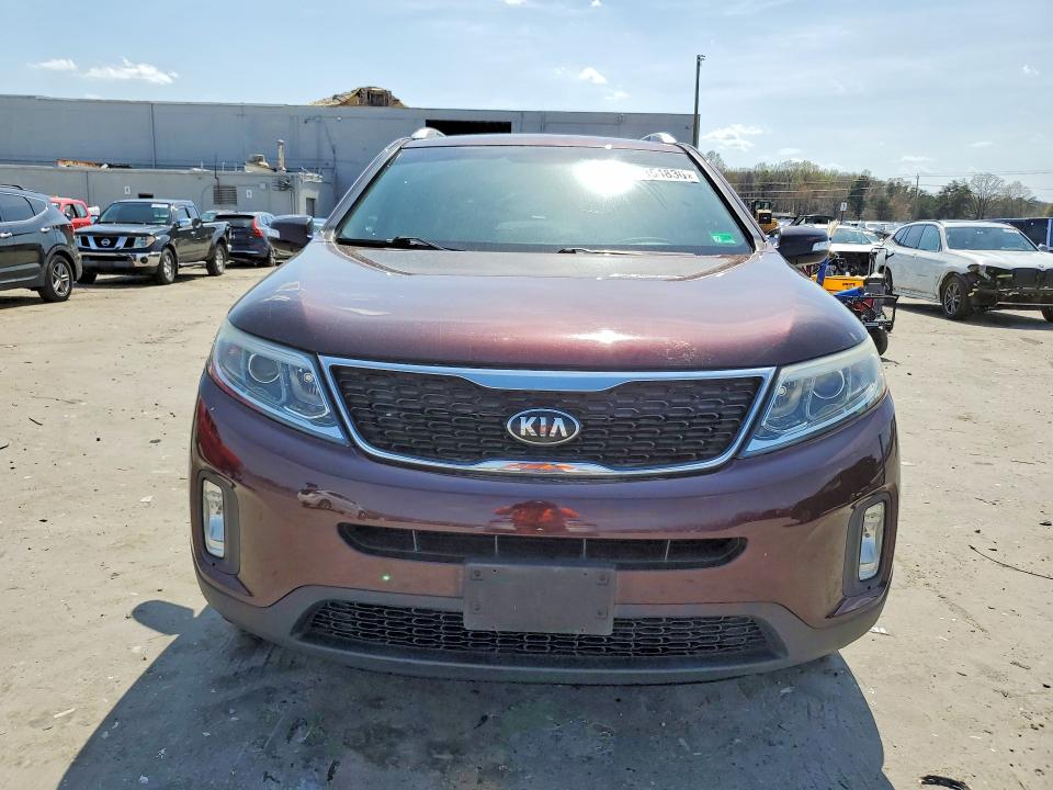 2015 Kia Sorento VIN 5XYKTDA6XFG636762 COPART salvage auction — REAR END, VA, sold $1,200 on 2026-07-22 (photo 5)