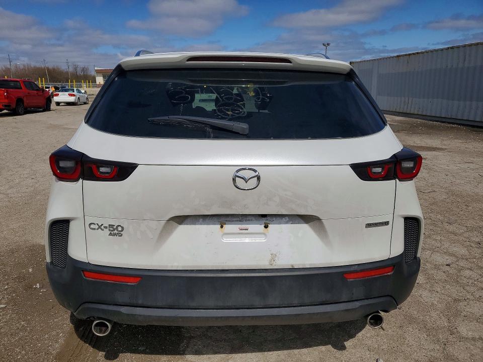2025 Mazda Cx-50 VIN 7MMVABBM2SN374212 COPART salvage auction — FRONT END, IN - CERT OF TITLE-SALVAGE TITLE, sold $1,500 on 2026-07-28 (photo 6)