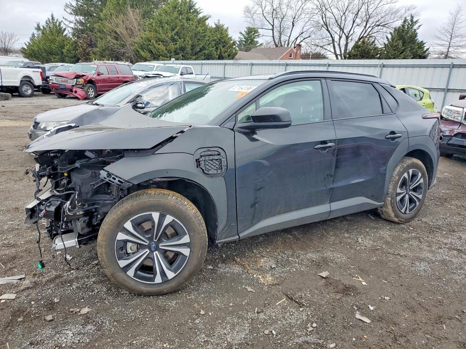 2025 Subaru Solterra VIN JTMABABA8SA098136 COPART salvage auction — FRONT END, Md - Cert Of Salvage > 75% Damage, sold $1,650 on 2026-07-06 (photo 1)
