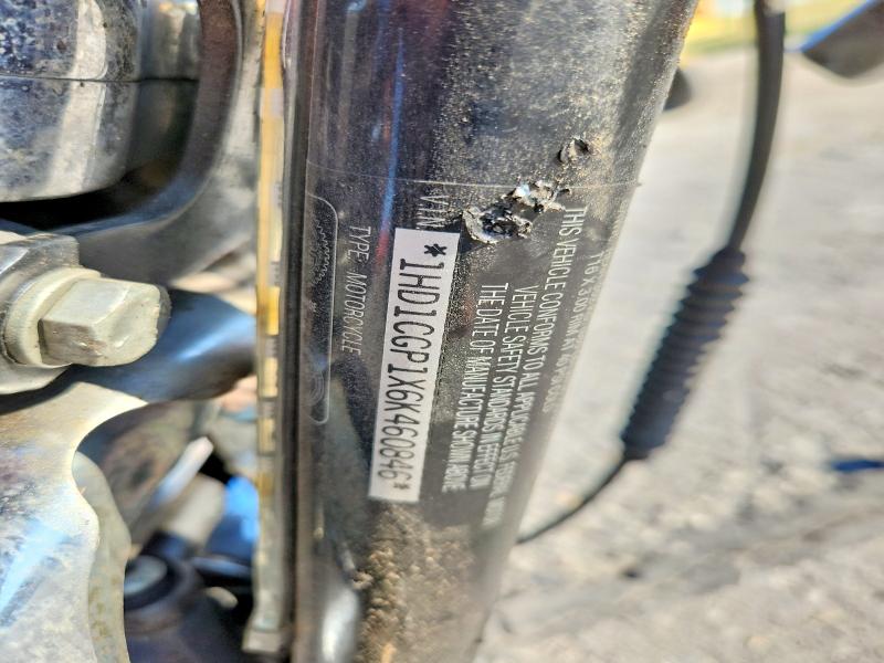 2006 Harley-davidson Sportster VIN 1HD1CGP1X6K460846 COPART salvage auction — FRONT END, MO - SALVAGE CERTIFICATE OF TITLE, sold $150 on 2026-07-27 (photo 9)