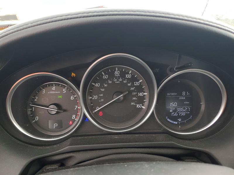 2016 Mazda 6 VIN JM1GJ1V51G1430050 COPART salvage auction — FRONT END, Salvage Title, sold $850 on 2026-07-27 (photo 9)
