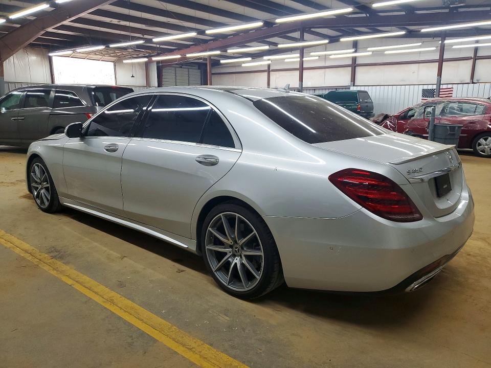 2019 Mercedes-benz S-klasse VIN WDDUG6GB7KA454918 COPART salvage auction — FRONT END, NC - SALVAGE CERTIFICATE OF TITLE, sold $7,200 on 2026-07-29 (photo 2)