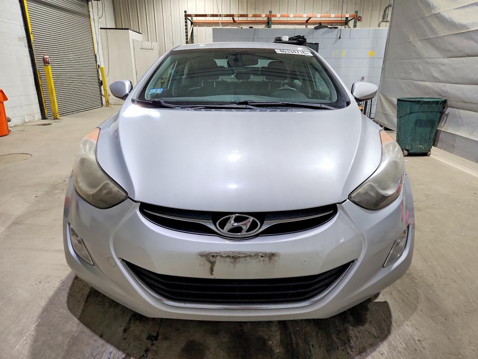 2013 Hyundai Elantra VIN KMHDH4AE4DU954501 COPART salvage auction — REAR END, Ma - Cert Of Title-Reconstrctd Coll, sold $725 on 2026-07-14 (photo 5)