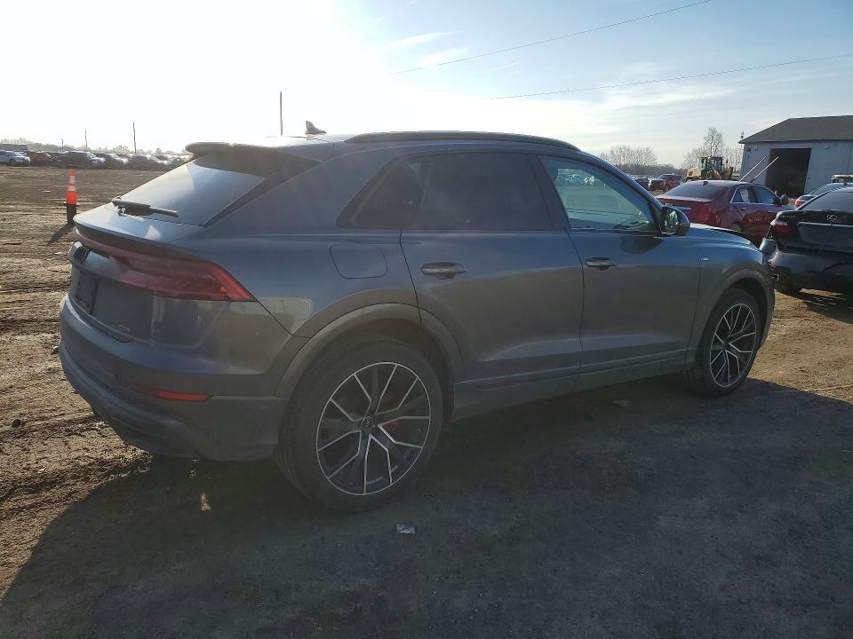 2023 Audi Q8 VIN WA1EVBF12PD037969 COPART salvage auction — FRONT END, Mi - Certificate Of Title, sold $37,500 on 2026-07-08 (photo 3)