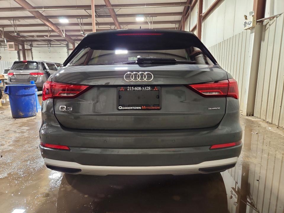 2020 Audi Q3 VIN WA1AECF32L1088423 COPART salvage auction — FRONT END, Salvage Title, sold $2,700 on 2026-07-28 (photo 6)