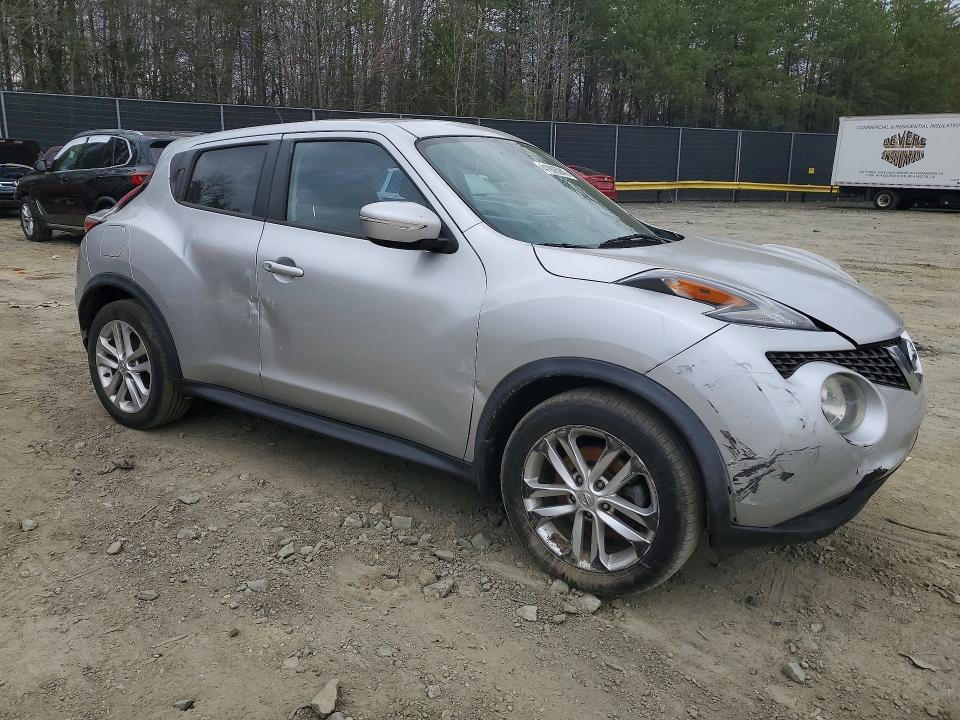 2015 Nissan Juke VIN JN8AF5MV4FT551663 COPART salvage auction — SIDE, MD - CERT OF SALVAGE > 75% DAMAGE, sold $850 on 2026-07-31 (photo 4)