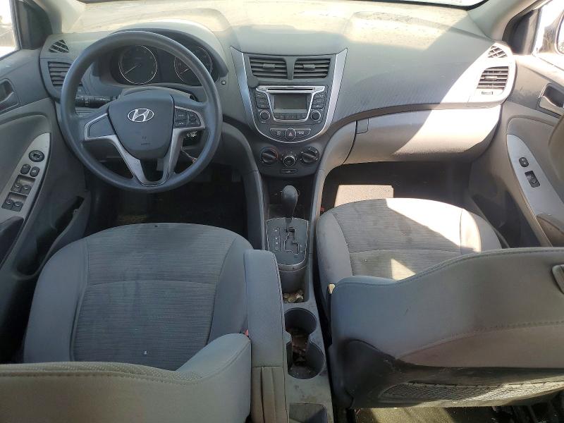 2015 Hyundai Accent VIN KMHCT5AE9FU225493 COPART salvage auction — FRONT END, Salvage Title, sold $175 on 2026-07-23 (photo 8)