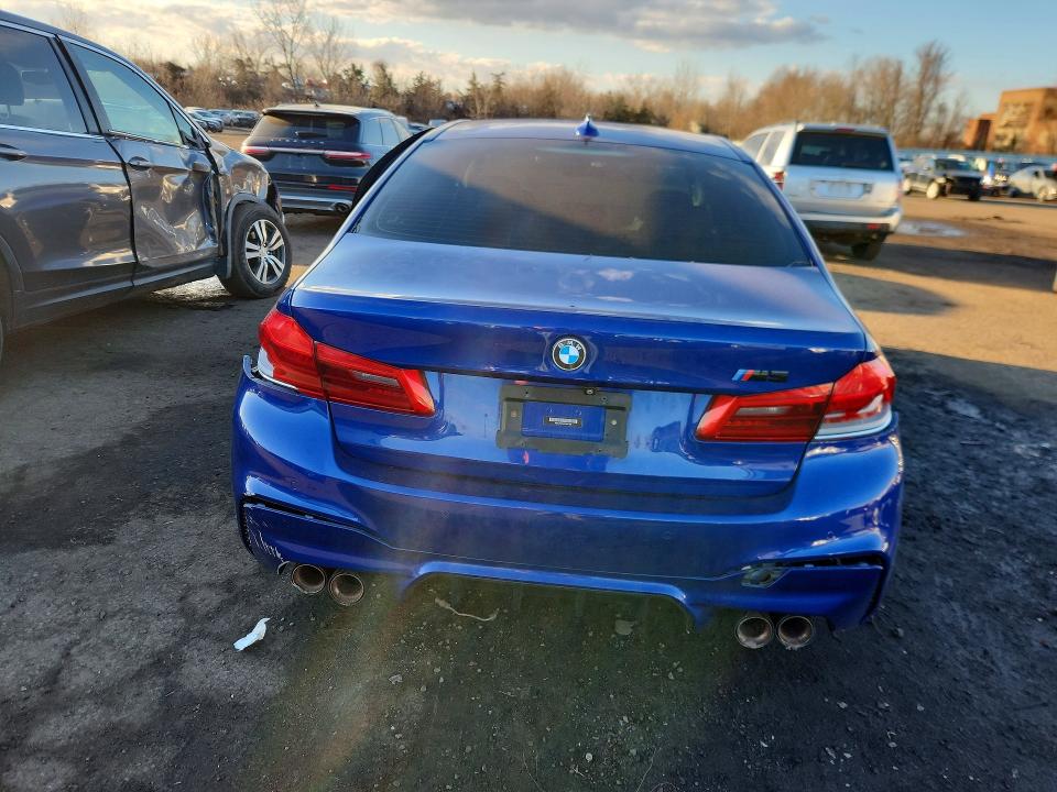 2019 BMW M5 VIN WBSJF0C59KB447789 COPART salvage auction — Front End, CT - CERT OF TITLE-SALVAGE, sold $13,600 on 2026-04-17 (photo 6)