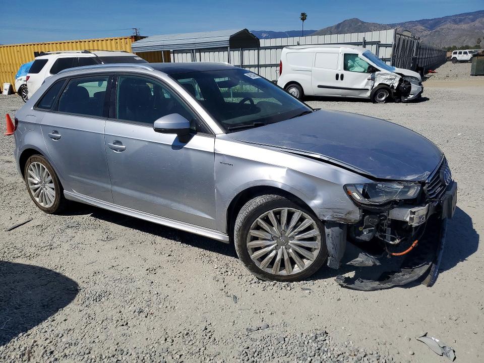 2016 Audi A3 e-tron VIN WAUUPBFF2GA086224 COPART salvage auction — SIDE, Id - Salvage Certificate Of Title, sold $800 on 2026-07-29 (photo 4)