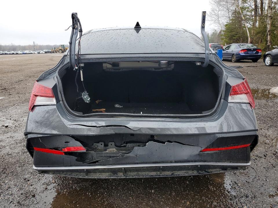 2025 Hyundai Elantra VIN KMHLN4DJXSU122770 COPART salvage auction — REAR END, Salvage Title, sold $6,600 on 2026-07-14 (photo 6)