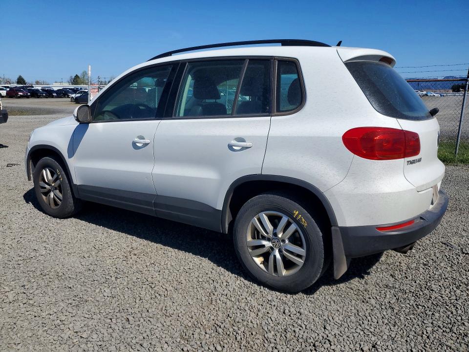 2016 Volkswagen Tiguan VIN WVGBV7AX3GW581561 COPART salvage auction — MECHANICAL, Or - Salvage Title Certificate, sold $200 on 2026-07-28 (photo 2)
