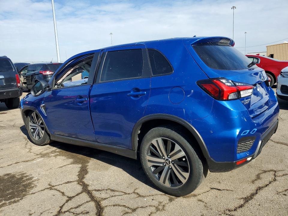 2021 Mitsubishi Outlander sport VIN JA4ARUAU9MU005516 COPART salvage auction — ALL OVER, IN - CERT OF TITLE-SALVAGE TITLE, sold $80 on 2026-07-24 (photo 2)