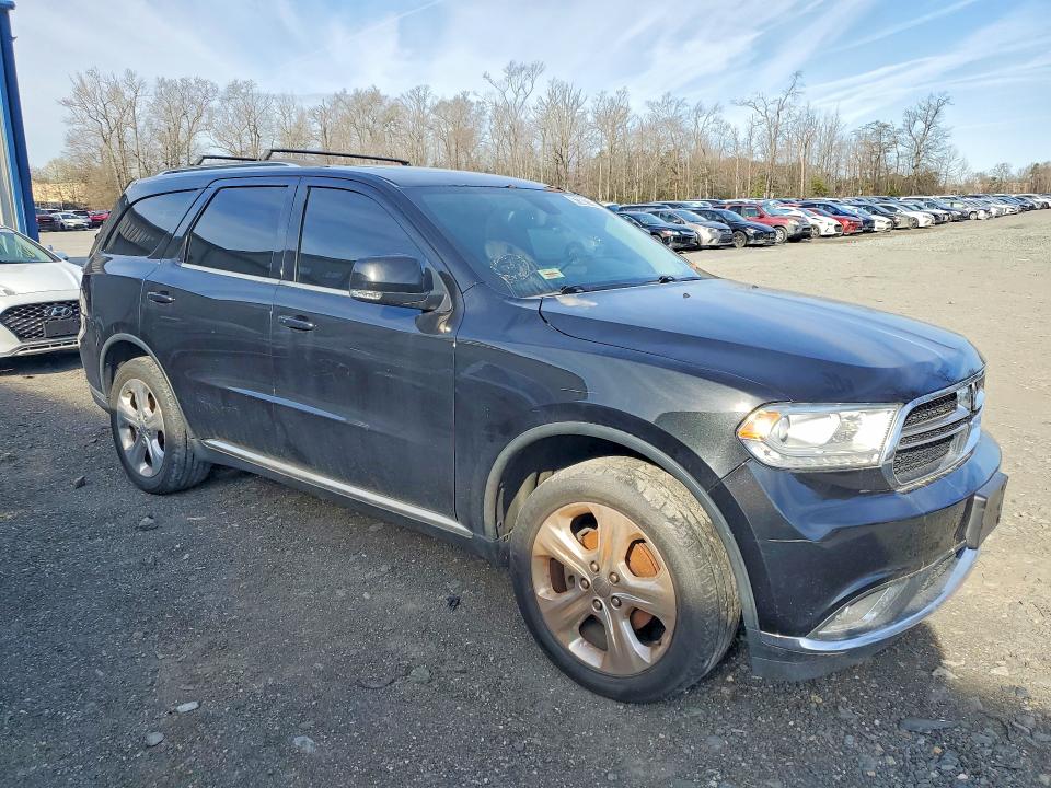 2014 Dodge Durango VIN 1C4RDJDGXEC520690 COPART salvage auction — REAR END, Wv - Certificate Of Title, sold $725 on 2026-07-02 (photo 4)