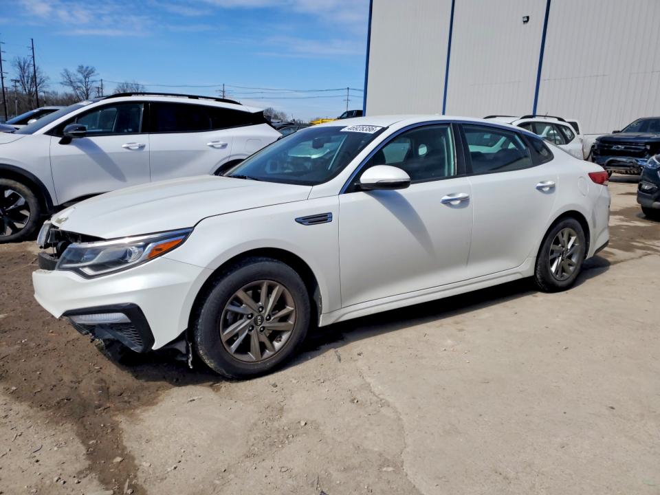 2019 Kia Optima VIN 5XXGT4L3XKG328255 COPART salvage auction — FRONT END, Ky - Bill Of Sale/Part Only/No Titl, sold $1,050 on 2026-07-08 (photo 1)