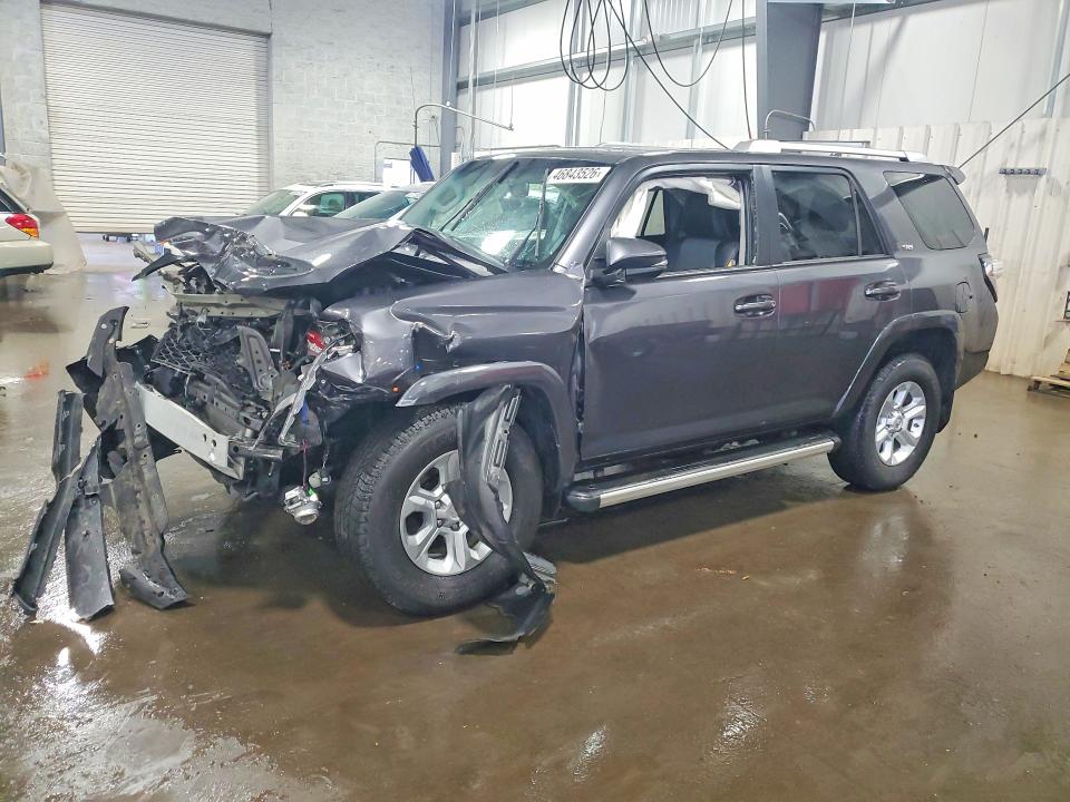 2018 Toyota 4runner VIN JTEBU5JR4J5557484 COPART salvage auction — FRONT END, Mn - Cert Of Title-Salvage, sold $4,700 on 2026-07-21 (photo 1)