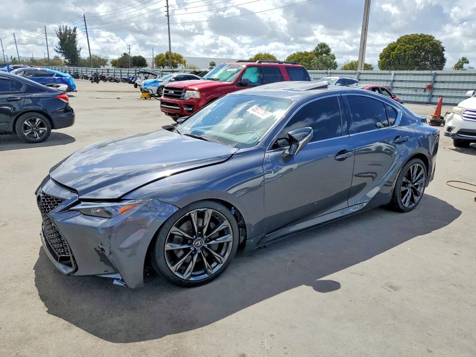2023 Lexus Is VIN JTHGZ1B23P5071004 COPART salvage auction — MECHANICAL, Ca - Certificate Of Title (P), sold $19,800 on 2026-07-08 (photo 1)