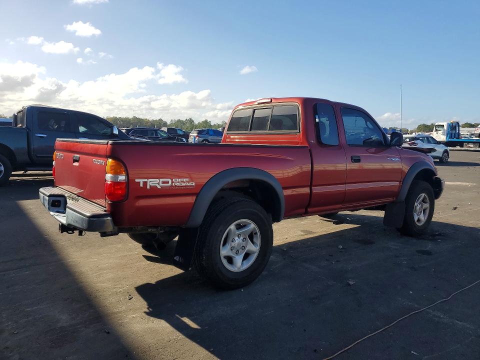 2003 Toyota Tacoma VIN 5TEWN72N63Z282503 COPART salvage auction — FRONT END, FL - CERT OF TITLE SLVG REBUILDABLE, sold $4,200 on 2026-07-22 (photo 3)