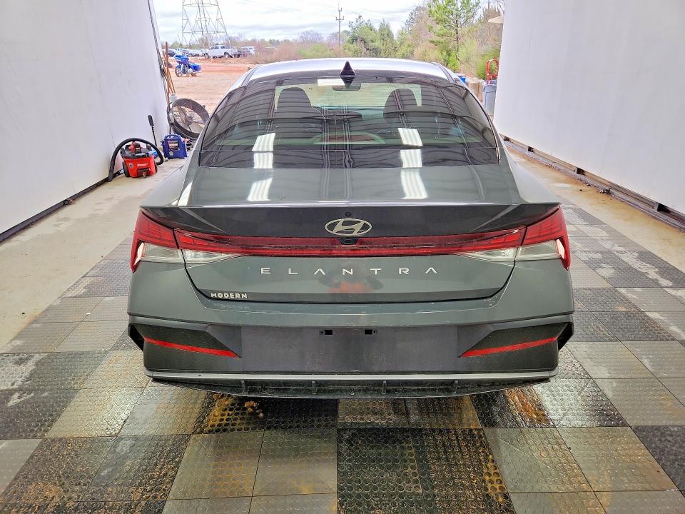 2024 Hyundai Elantra VIN KMHLS4DG7RU764418 COPART salvage auction — FRONT END, Nc - Salvage Certificate Of Title, sold $5,900 on 2026-07-13 (photo 6)