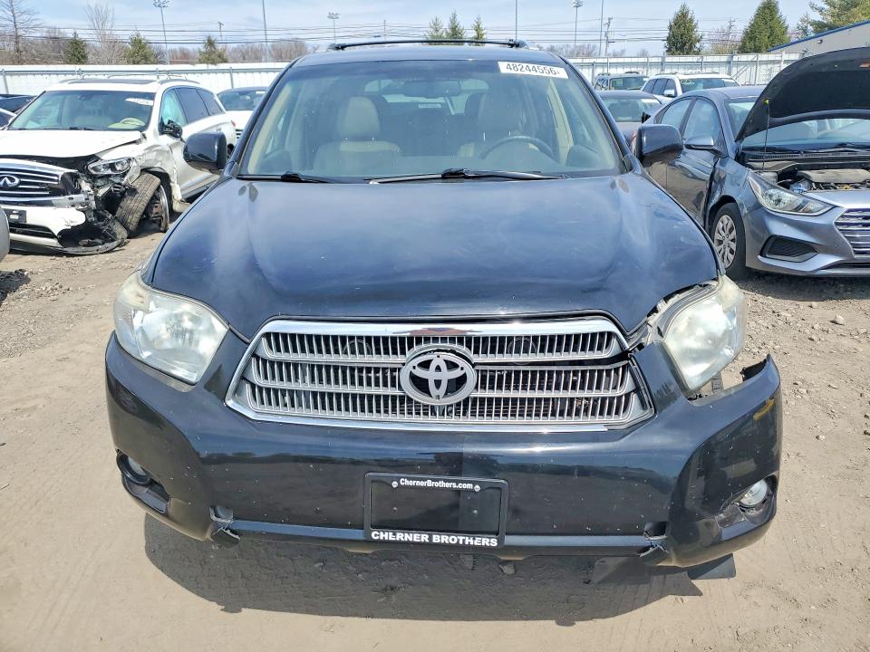 2010 Toyota Highlander VIN JTEJW3EH6A2045092 COPART salvage auction — FRONT END, Md - Cert Of Salvage > 75% Damage, sold $3,200 on 2026-07-13 (photo 5)