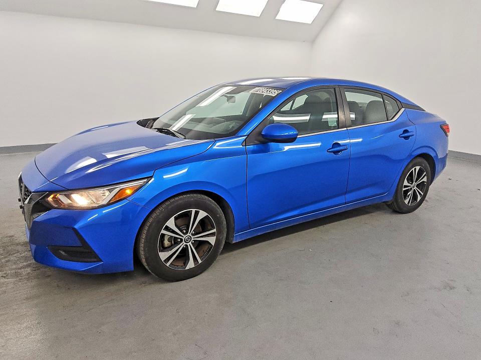 2021 Nissan Sentra VIN 3N1AB8CV3MY303521 — COPART salvage auction photo