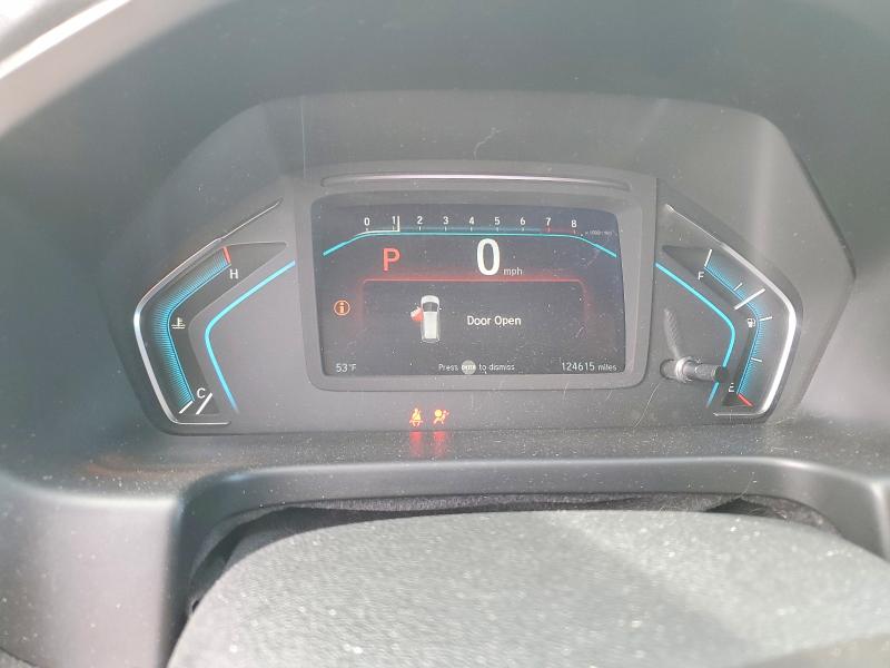 2018 Honda Odyssey VIN 5FNRL6H85JB039374 COPART salvage auction — FRONT END, Nc - Salvage Certificate Of Title, sold $8,000 on 2026-07-02 (photo 9)