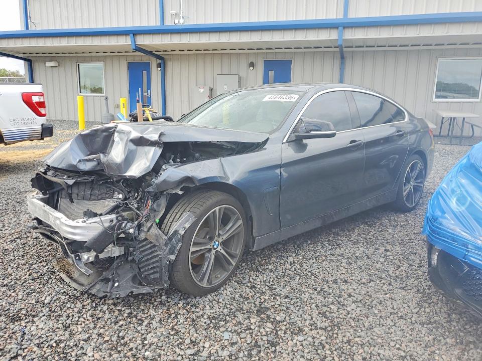 2019 BMW 4er VIN WBA4J1C50KBM13701 COPART salvage auction — FRONT END, Salvage Title, sold $10 on 2026-07-28 (photo 1)