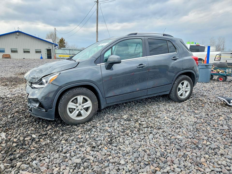 2017 Chevrolet Trax VIN 3GNCJLSB3HL186181 COPART salvage auction — FRONT END, IL, sold $400 on 2026-08-03 (photo 1)