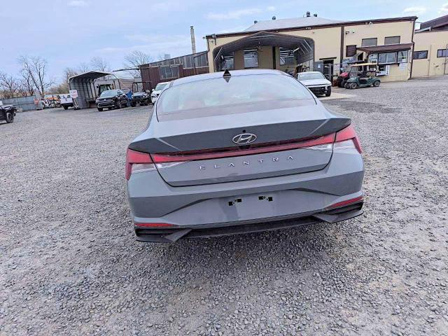 2021 Hyundai Elantra VIN KMHLM4AG6MU091838 COPART salvage auction — FRONT END, Nj - Cert Of Title-Salvage, sold $4,650 on 2026-07-17 (photo 6)