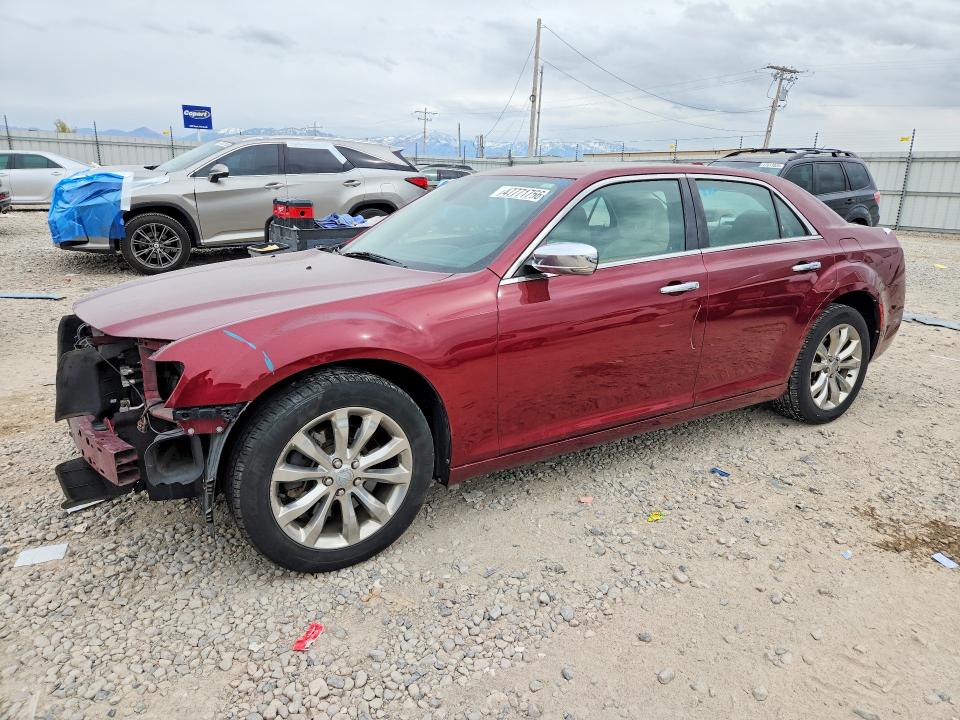 2015 Chrysler 300 VIN 2C3CCAKG9FH927110 COPART salvage auction — FRONT END, Ut - Salvage Certificate, sold $575 on 2026-07-28 (photo 1)