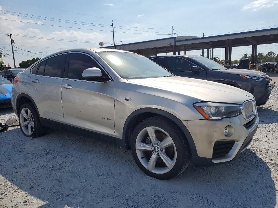 2015 BMW X4 VIN 5UXXW3C53F0M89149 COPART salvage auction — FRONT END, Fl - Certificate Of Title (P), sold $3,600 on 2026-07-08 (photo 4)