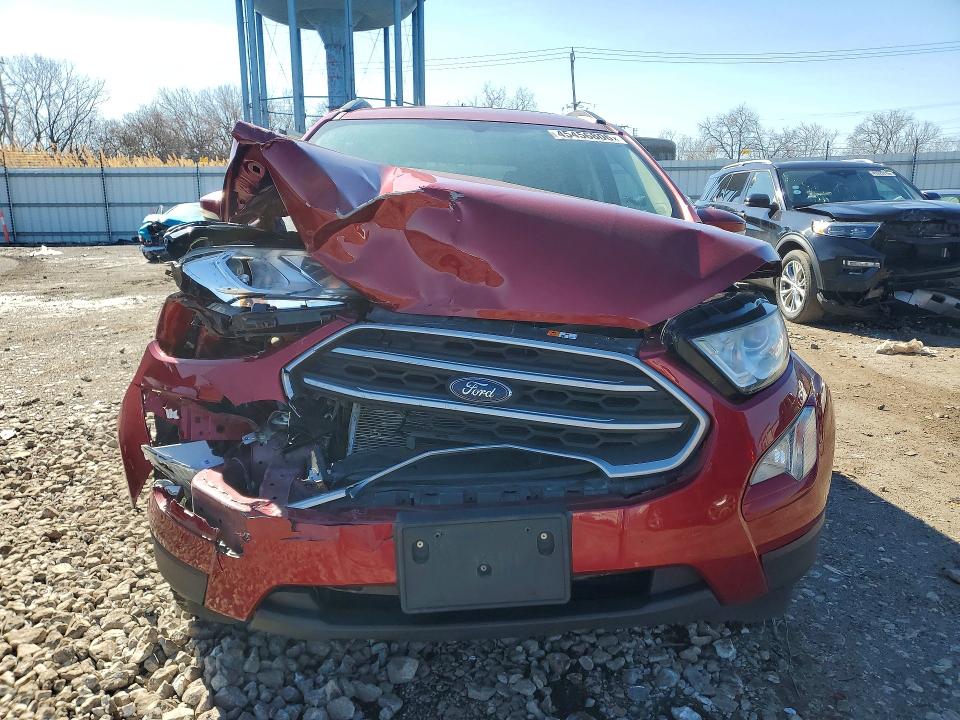 2020 Ford Ecosport VIN MAJ6S3GL1LC346752 COPART salvage auction — FRONT END, Il - Salvage Certificate, sold $675 on 2026-07-06 (photo 5)
