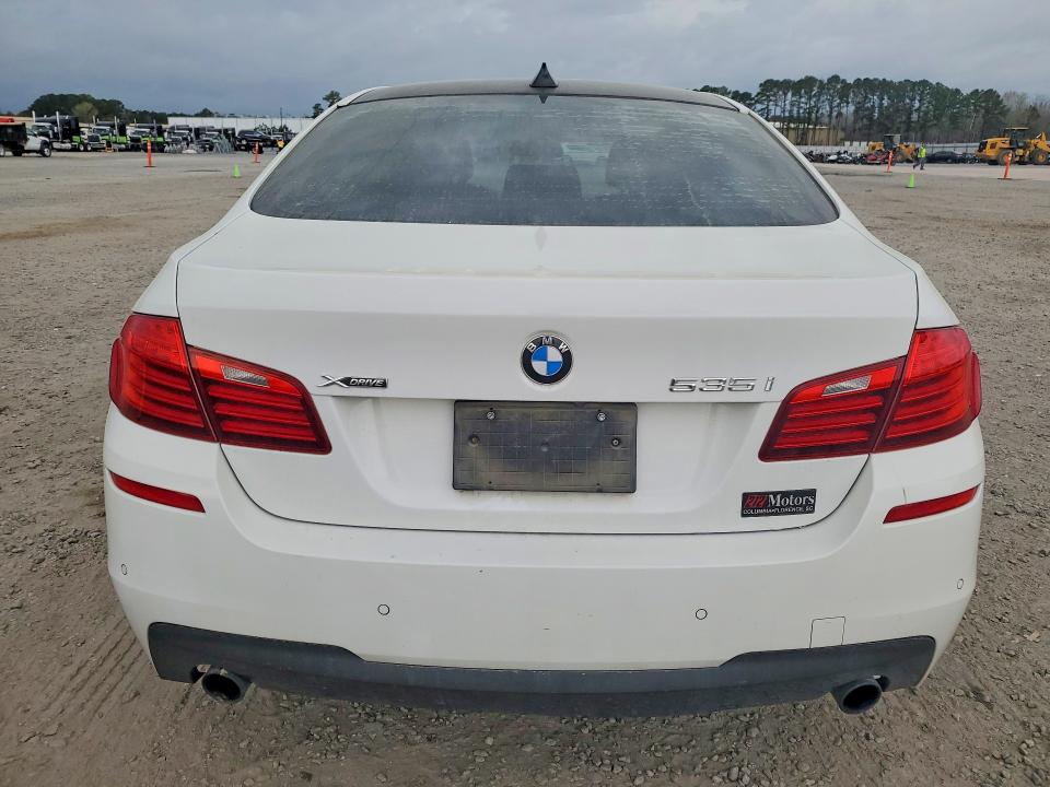 2015 BMW 5er VIN WBA5B3C56FD542890 COPART salvage auction — FRONT END, Nc - Salvage Certificate Of Title, sold $2,100 on 2026-07-13 (photo 6)