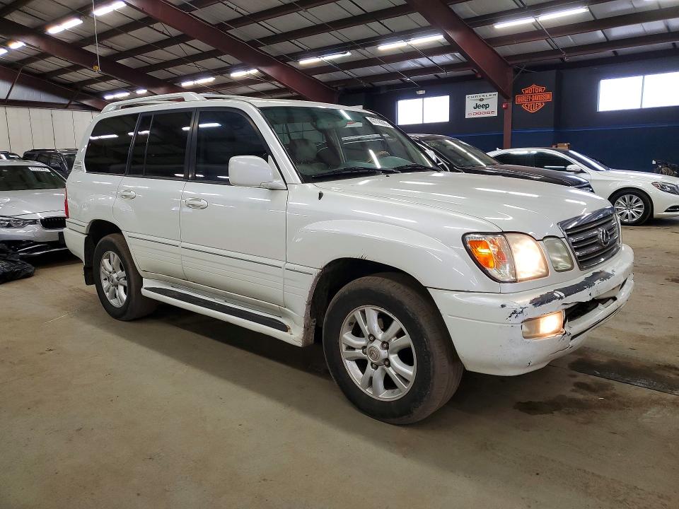 2004 Lexus Lx 470 VIN JTJHT00W343543665 COPART salvage auction — FRONT END, Ct - Certificate Of Title (P), sold $6,000 on 2026-07-27 (photo 4)