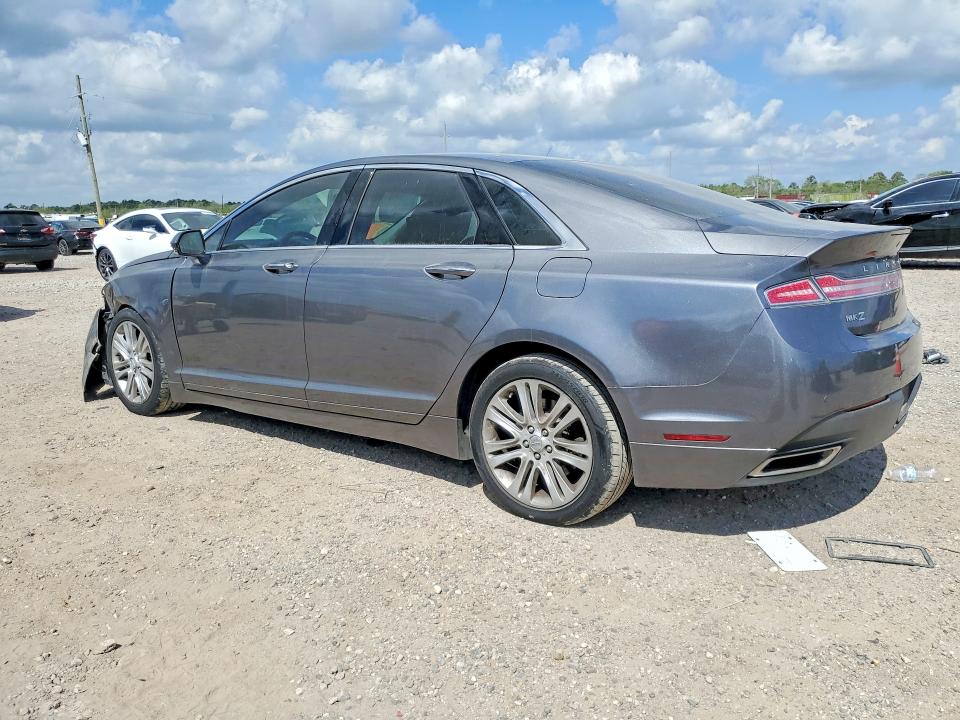 2014 Lincoln Mkz VIN 3LN6L2GK0ER812664 COPART salvage auction — FRONT END, TX - SALVAGE VEHICLE TITLE, sold $1,250 on 2026-07-02 (photo 2)