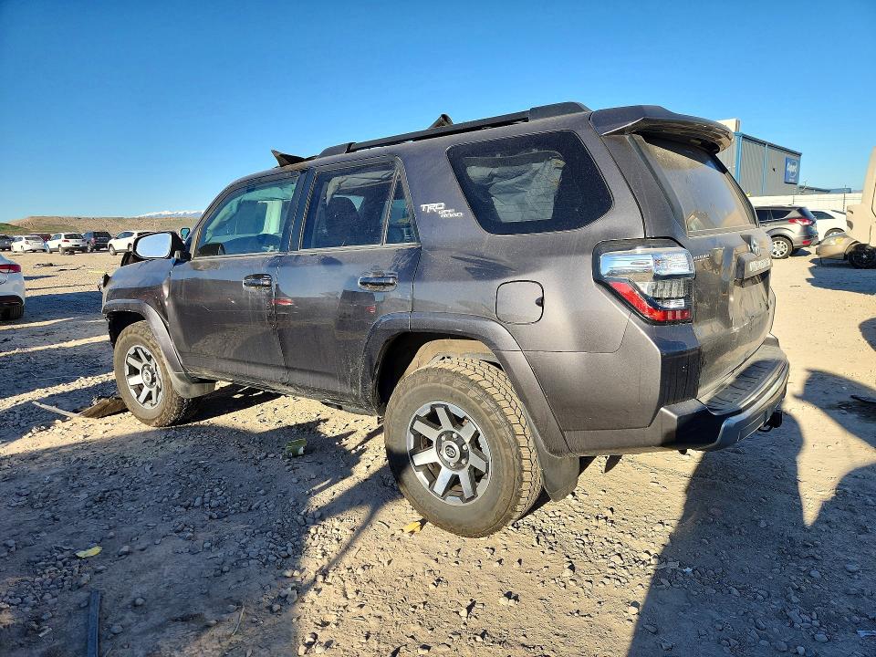2019 Toyota 4runner VIN JTEBU5JR1K5716270 COPART salvage auction — FRONT END, Ut - Salvage Certificate, sold $5,900 on 2026-07-02 (photo 2)