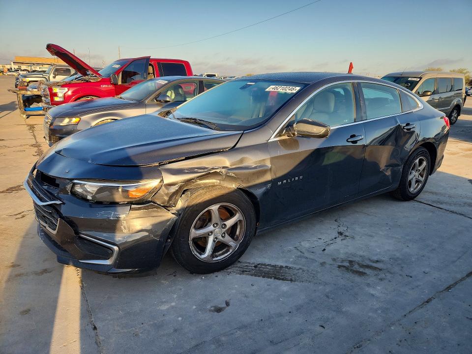 2017 Chevrolet Malibu VIN 1G1ZB5ST6HF237843 COPART salvage auction — FRONT END, Tx - Salvage Vehicle Title, sold $1,250 on 2026-07-02 (photo 1)
