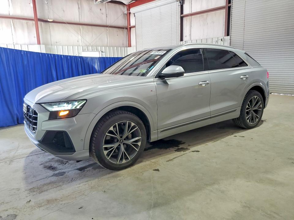 2021 Audi Q8 VIN WA1EVAF10MD021050 COPART salvage auction — MINOR DENT/SCRATCHES, Wv - Dealer Only Clean Title (P), sold $23,000 on 2026-07-07 (photo 1)