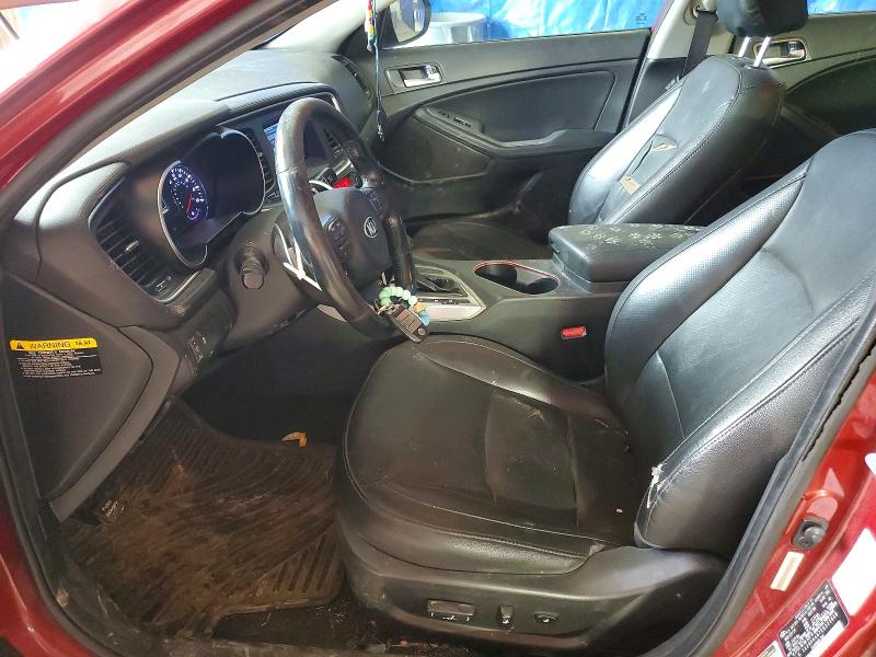 2014 Kia Optima VIN 5XXGR4A67EG333848 COPART salvage auction — REAR END, Ky - Bill Of Sale/Part Only/No Titl, sold $500 on 2026-07-06 (photo 7)